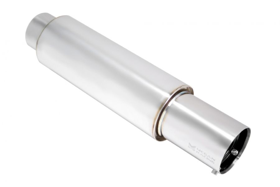 Megan Racing Universal Muffler Small Canister N1 Style - MR-MU-N45