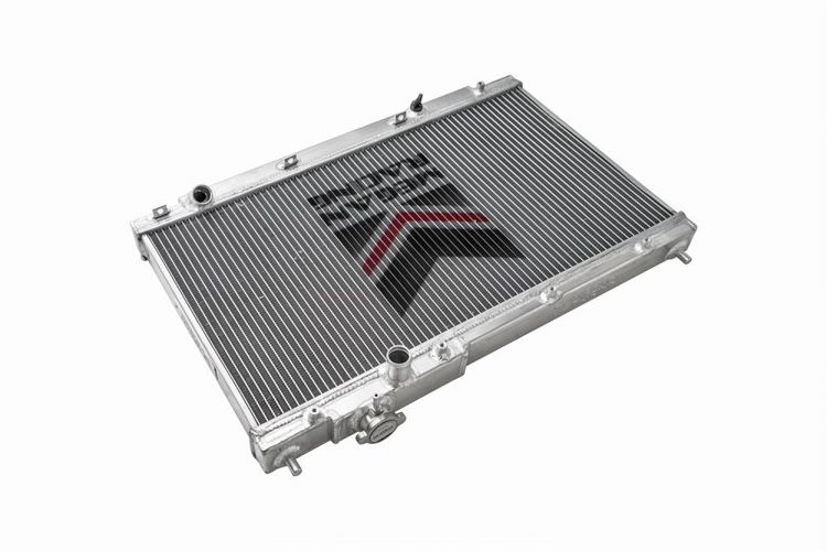 Megan Racing - Radiator 2 Row for 2001-2005 Honda Civic MT 4-Door Aluminum, 1.1 BAR Cap MR-RT-HC01