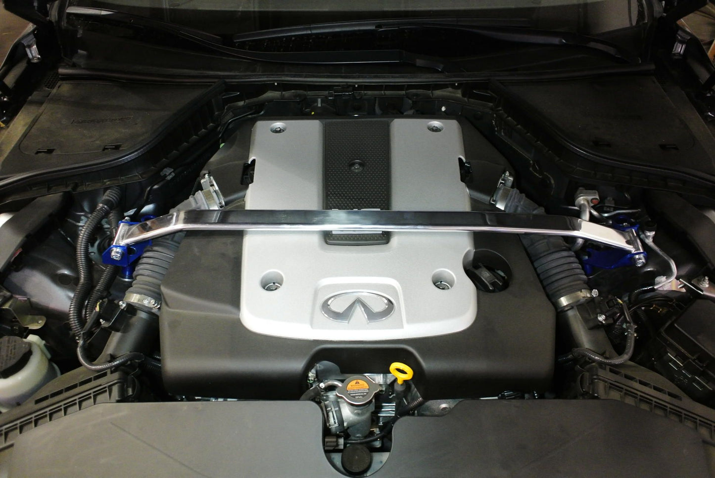 Megan Racing Race Spec Front Strut Tower Bar for Infiniti Q50 2014-2020 (Excludes Turbo & Hybrid Models) - MR-SB-IQ50FU-1P