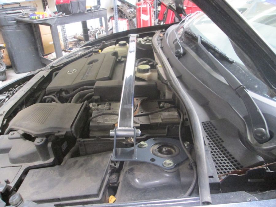 Megan Racing Front Strut Bar for Mazda 3 2004-2009 RACE SPEC Race-Spec Strut Tower Bars 1 Piece - MR-SB-M303FU-1P