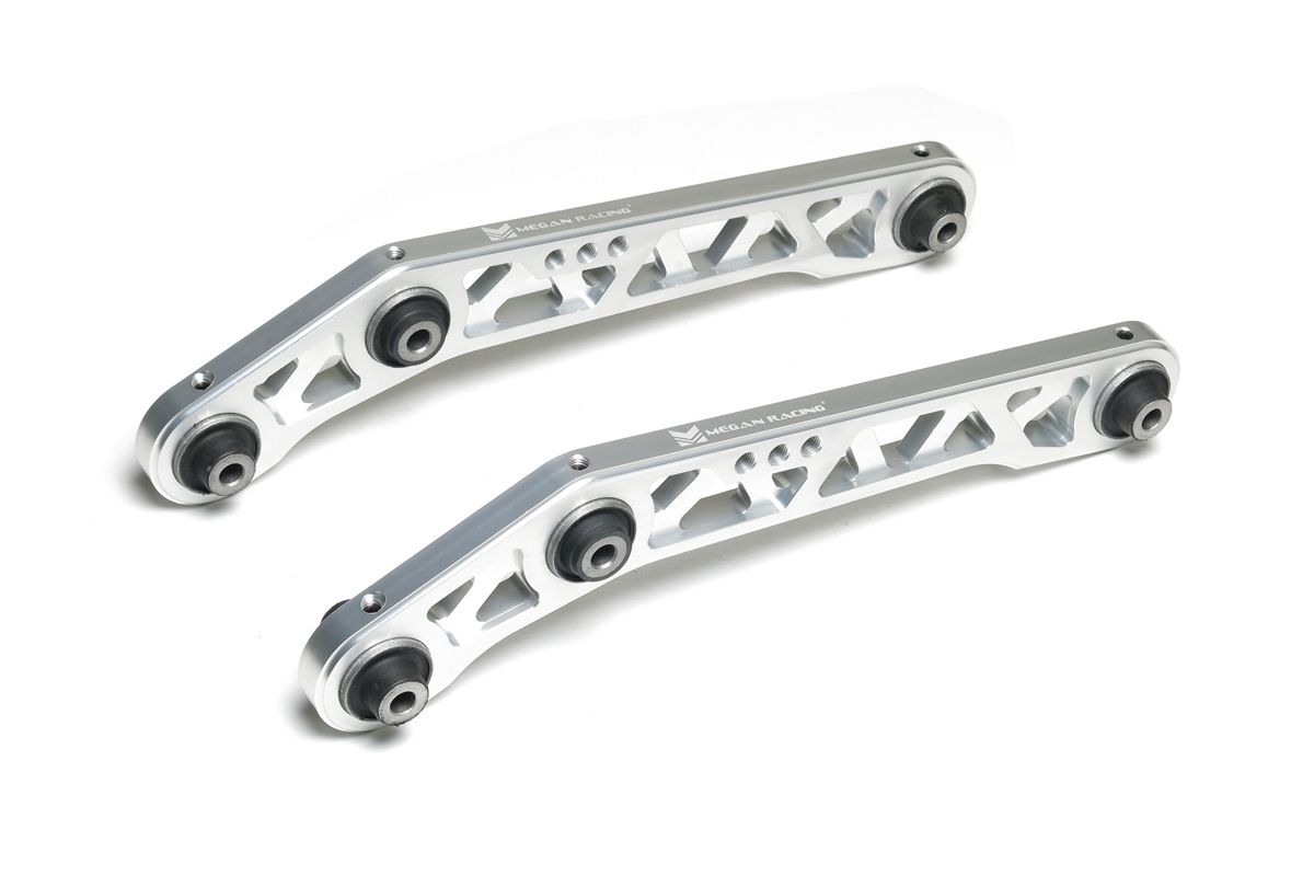 Megan Racing Hardened Rubber Rear Lower Control Arm for 1992-1995 Honda Civic Integra Aluminum MRS-CA-HC92