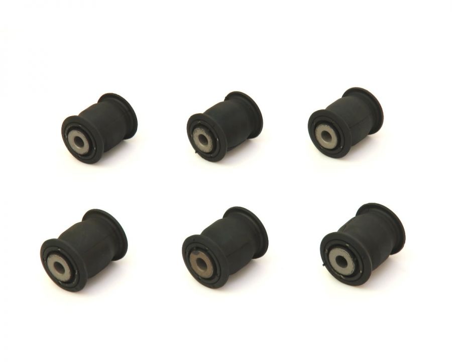 Megan Racing Hardened Rubber Rear Upper Arm Bushings for 1990-2005 Mazda Miata 6 Piece Set - MRS-MZ-0720