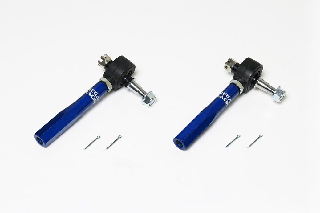 Megan Racing Tie Rod End Set 2pcs for 2003+ Mazda RX-8 High Strength Aluminum Alloy MRS-MZ-1481