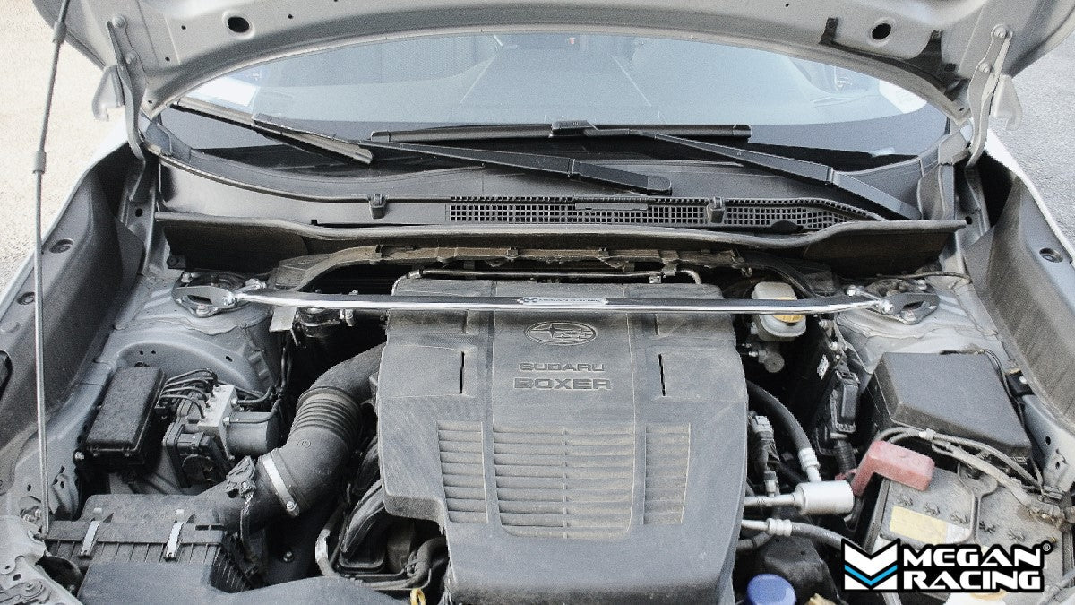 Megan Racing Race‑Spec Strut Bar Brace - 2019+ Subaru Forester MR‑SB‑SF19FU‑1P