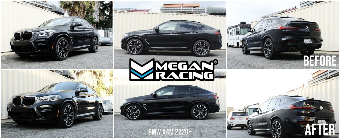 Megan Racing Coilover Kit Full-Length Adjustability for 2020+ BMW X3M/X4M F97/F98 AWD - Green MR-CDK-BF98X-EU