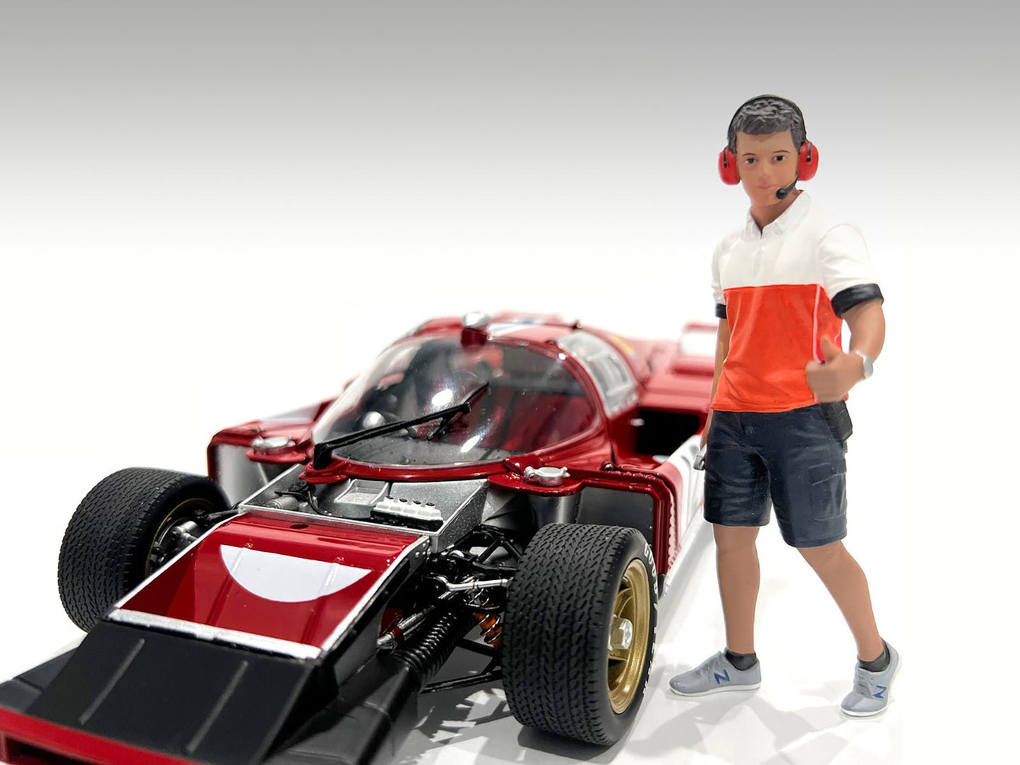 "Race Crew" Figure #2 for 1/18 scale models by American Diorama free shipping USA