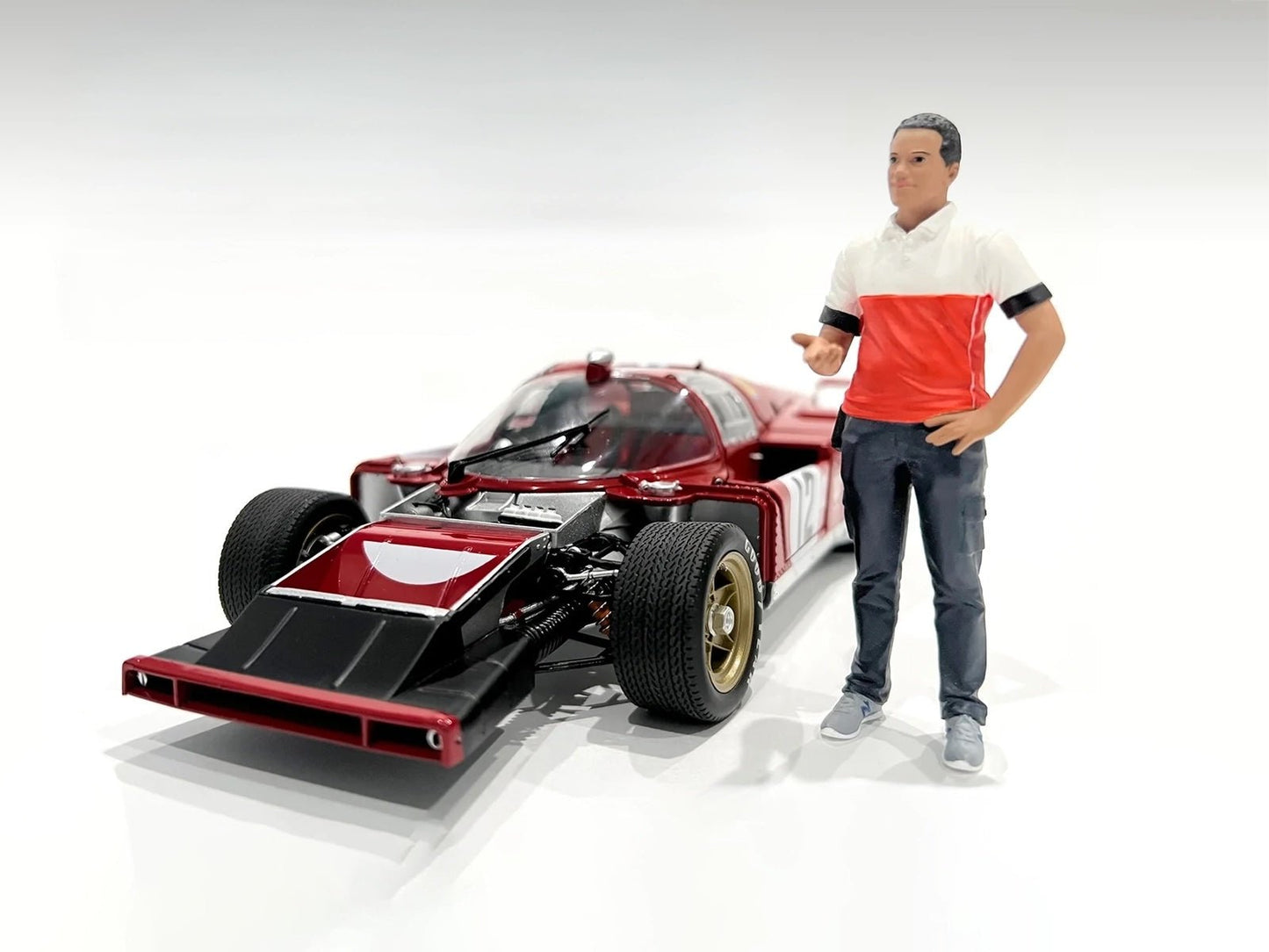 "Race Crew" Figure #4 for 1/18 scale models by American Diorama free shipping USA