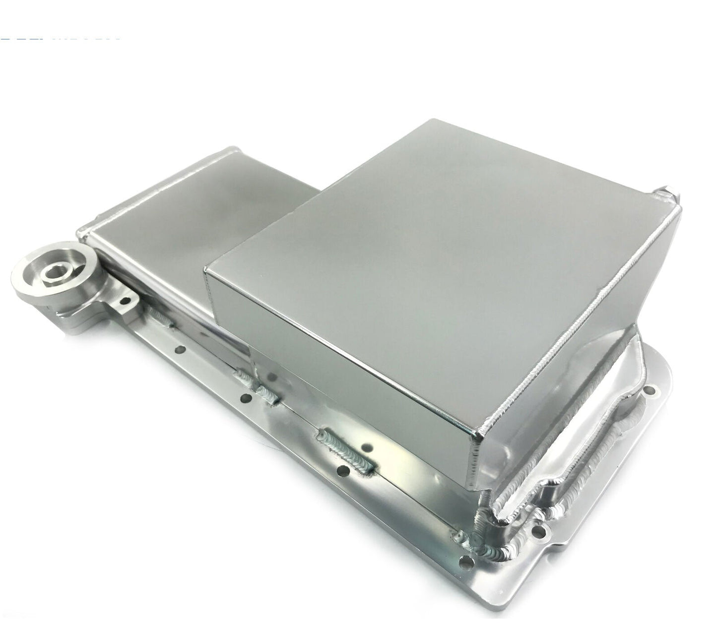Racing Front Sump Aluminum LS1 LS2 LS6 Oil Pan w/billet Oil Filter Adapter