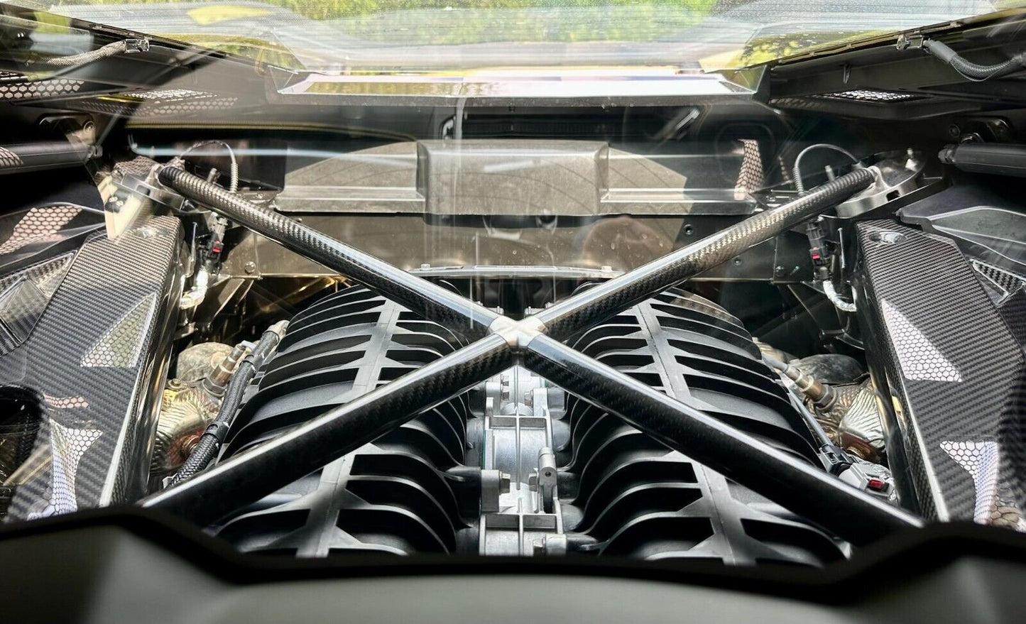 C8 STINGRAY/ Z06 / Z07 LT1 LT6 Chassis Cross Brace, improve rigidity by 8%