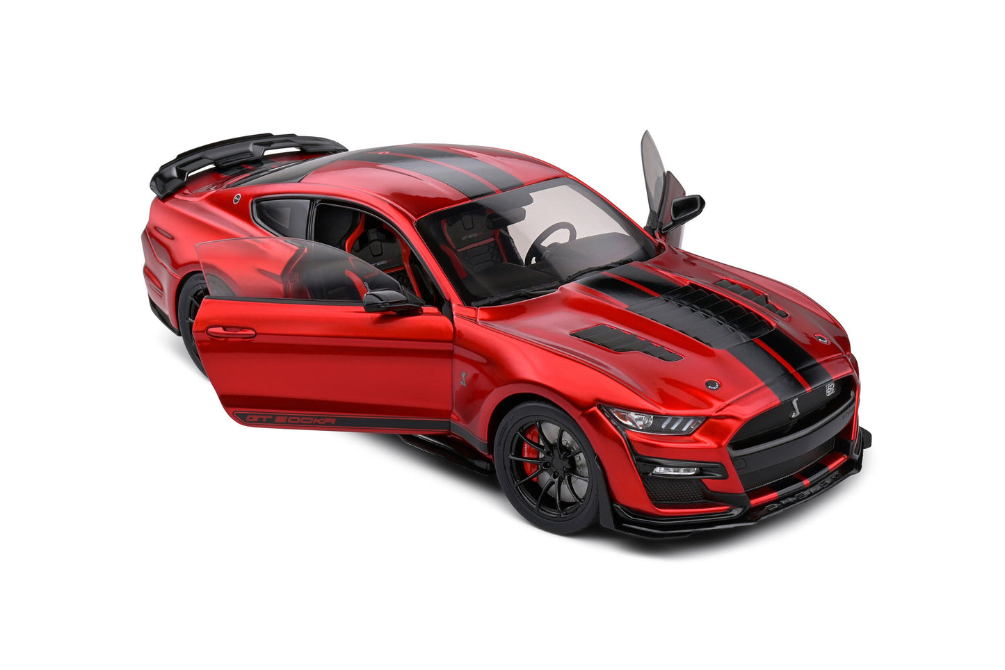 Solido 2023 Ford Shelby Mustang GT500 KR Red w/ Black Stripe 1:18