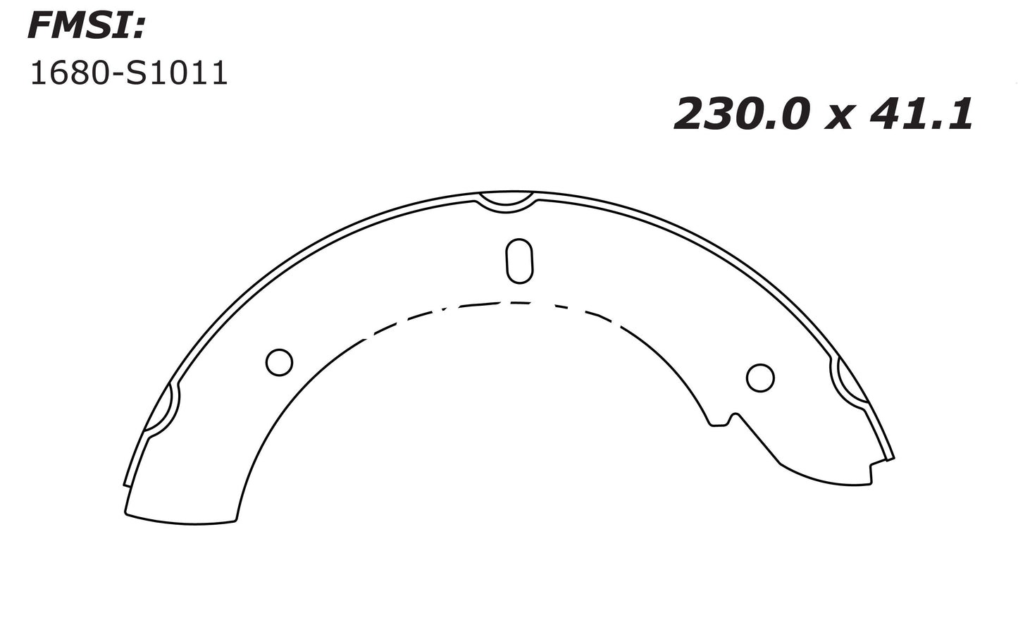 Porterfield Brake Shoes for 2012 CHEVROLET SONIC