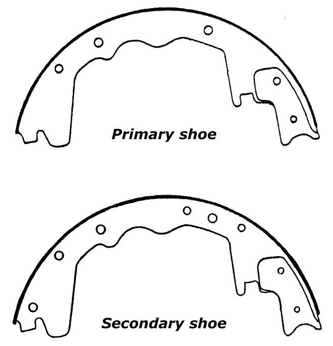 Porterfield Brake Shoes for 2003 FORD F150 2WD Rear Drum 7 Lug