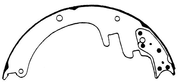 Porterfield Brake Shoes for 1999 DODGE RAM 2500 2WD