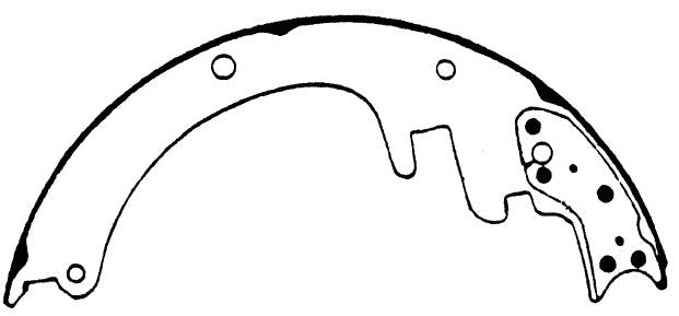 Porterfield Brake Shoes for 1993 CHEVROLET K3500 4WD DRW