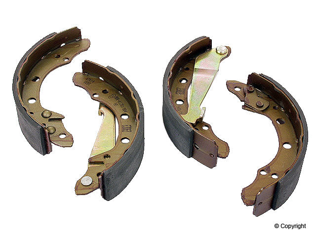 Porterfield Brake Shoes for 1987 AUDI 4000 4E