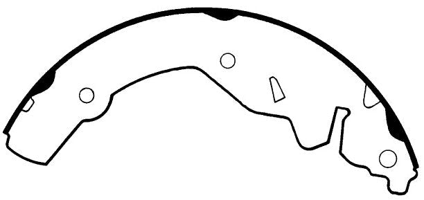 Porterfield Brake Shoes for 1985 DODGE DAYTONA ATE F/Caliper