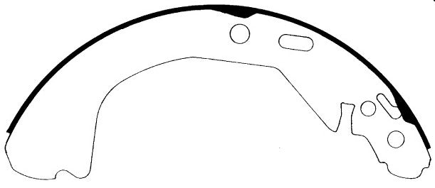Porterfield Brake Shoes for 2004 CHEVROLET MALIBU Old Body Classic Sedan 2.2L