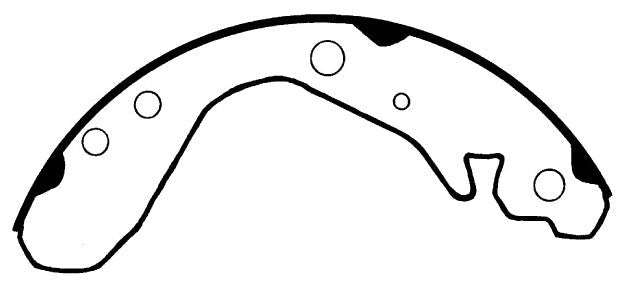 Porterfield Brake Shoes for 2000 HONDA INSIGHT CVT