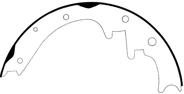 Porterfield Brake Shoes for 2002 JEEP LIBERTY