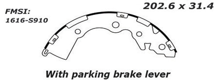 Porterfield Brake Shoes for 2011 KIA RIO R/drums