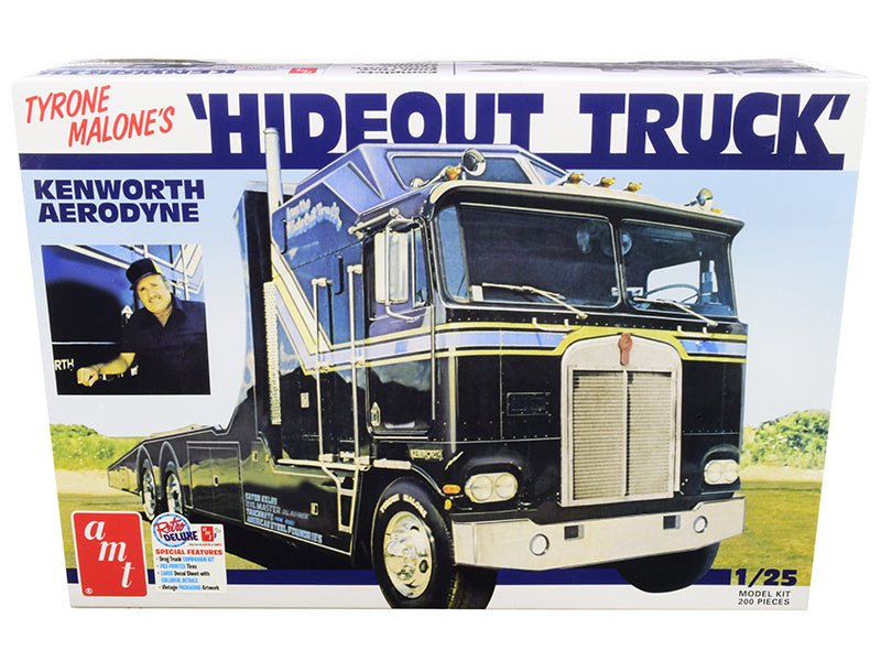 Skill 3 Model Kit Tyrone Malone's Kenworth Aerodyne "Hideout Truck" 1/25 Scale Model by AMT free shipping USA