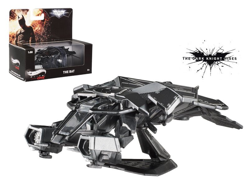 The Bat Plane Batman "The Dark Knight Rises" (2012) Movie "Elite One" Series 1/50 Diecast Model by Hot Wheels free shipping USA