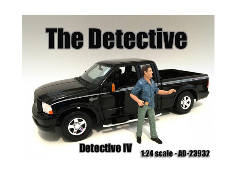 "The Detective #4" Figure For 1:24 Scale Models by American Diorama free shipping USA