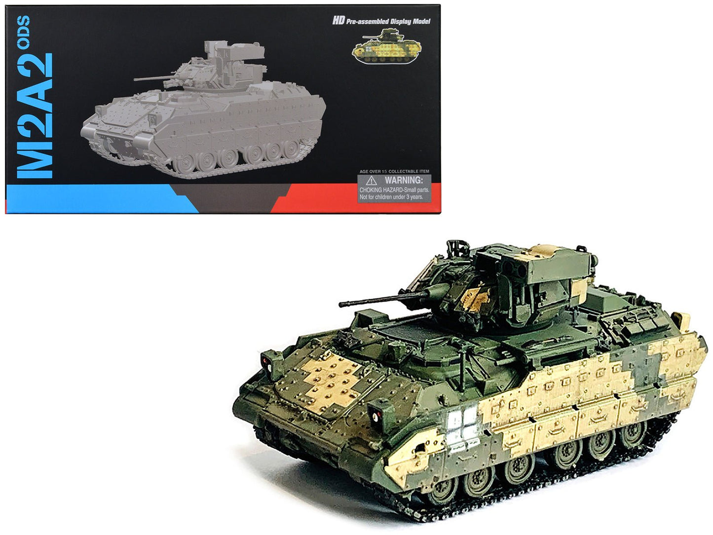 Ukraine M2A2 ODS Light Tank 3-Tone Camouflage "NEO Dragon Armor" Series 1/72 Plastic Model by Dragon Models free shipping USA