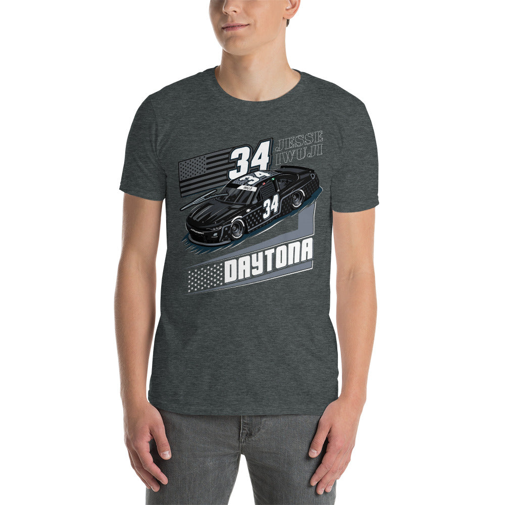 Jesse Iwuji Motorsports '23 DAYTONA Short-Sleeve Unisex T-Shirt