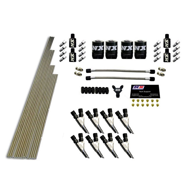 Nitrous Express 8-CYL STD NOZZLE INTAKE PLUMBING KIT (INCL. ALL NECESSARY HARDWARE)