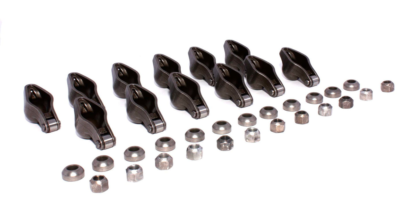 Magnum Roller 1.6 Ratio Rocker Arm Set For '88+ Chevrolet V6/SBC W/ 3/8" Stud