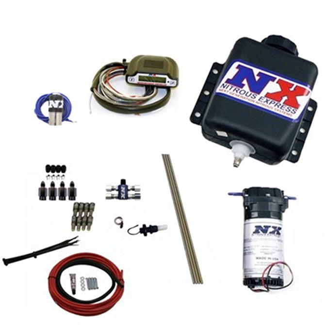 Nitrous Express Direct Port Water Methanol 4 Cylinder Stage 2 W/ Hardlines