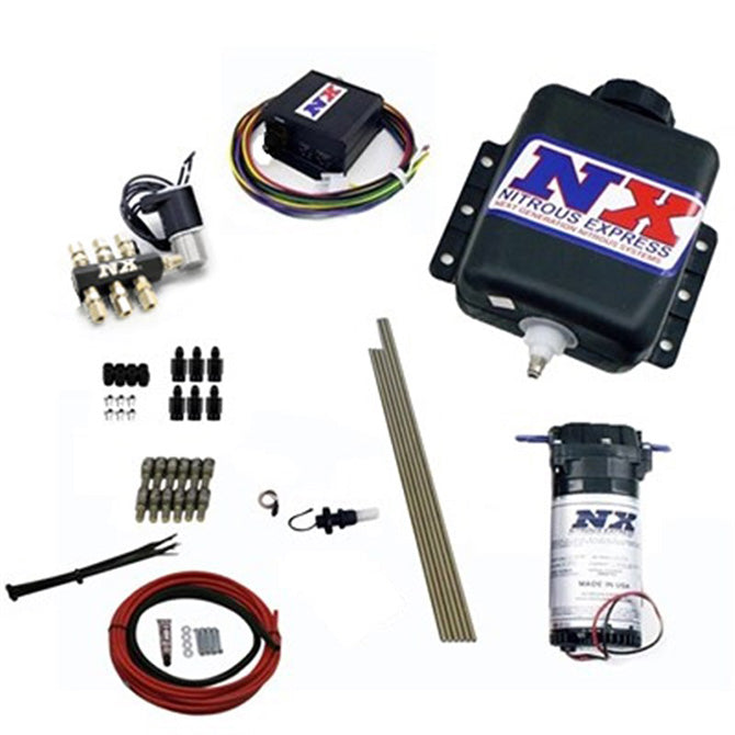 Nitrous Express Direct Port Water Methanol 6 Cylinder Stage 2 W/ Hardlines