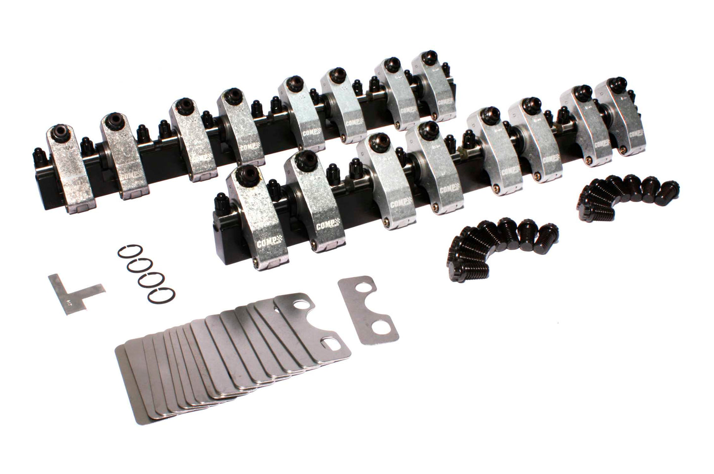 Shaft-Mount Aluminum 1.6 Ratio Rocker Kit For Ford 289-351W W/ OE Head