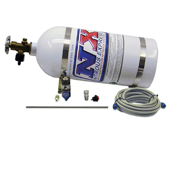 Nitrous Express SIMULATOR FULL SHOW PURGE KIT (INCL. 10LB BOTTLE AND ALL NECESSARY HARDWARE)