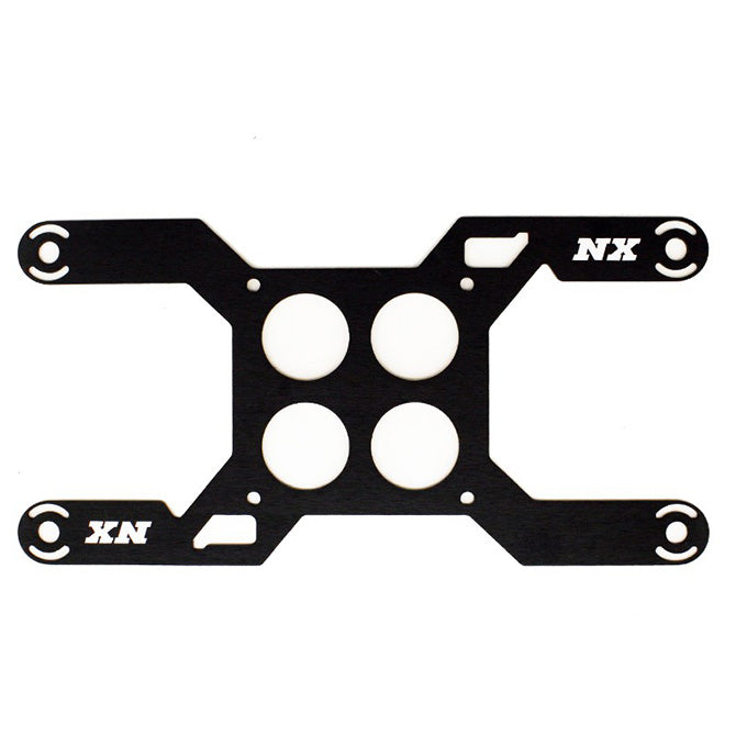 Nitrous Express CARB PLATE SOLENOID BRACKET FOR Dominator (4 Solenoid)