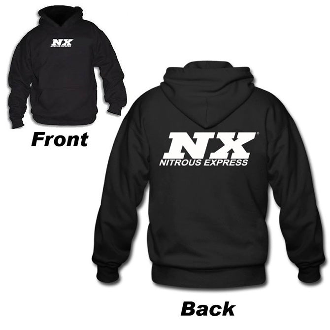 Nitrous Express BLACK NX HOODIE LARGE