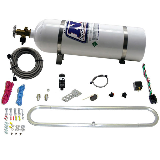 Nitrous Express N-TERCOOLER System For CO2 WITH 15LB BOTTLE (Remote Mount Solenoid)