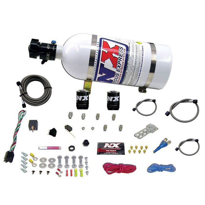 Nitrous Express SHARK SHO 400 HP SINGLE NOZZLE SYSTEM WITH 10LB BOTTLE