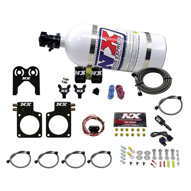 Nitrous Express NISSAN GT-R NITROUS PLATE SYSTEM (35-300HP) W/ 10LB BOTTLE