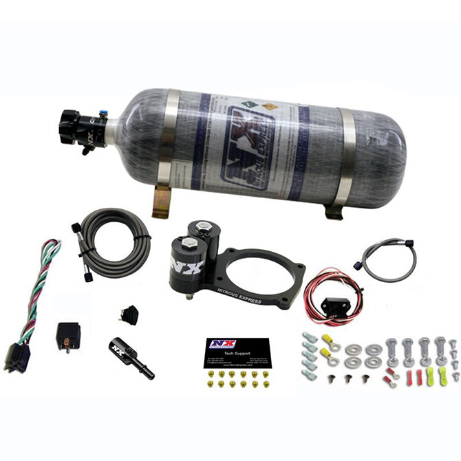 Nitrous Express Dodge Hellcat Nitrous Plate System W/ 12lb Bottle