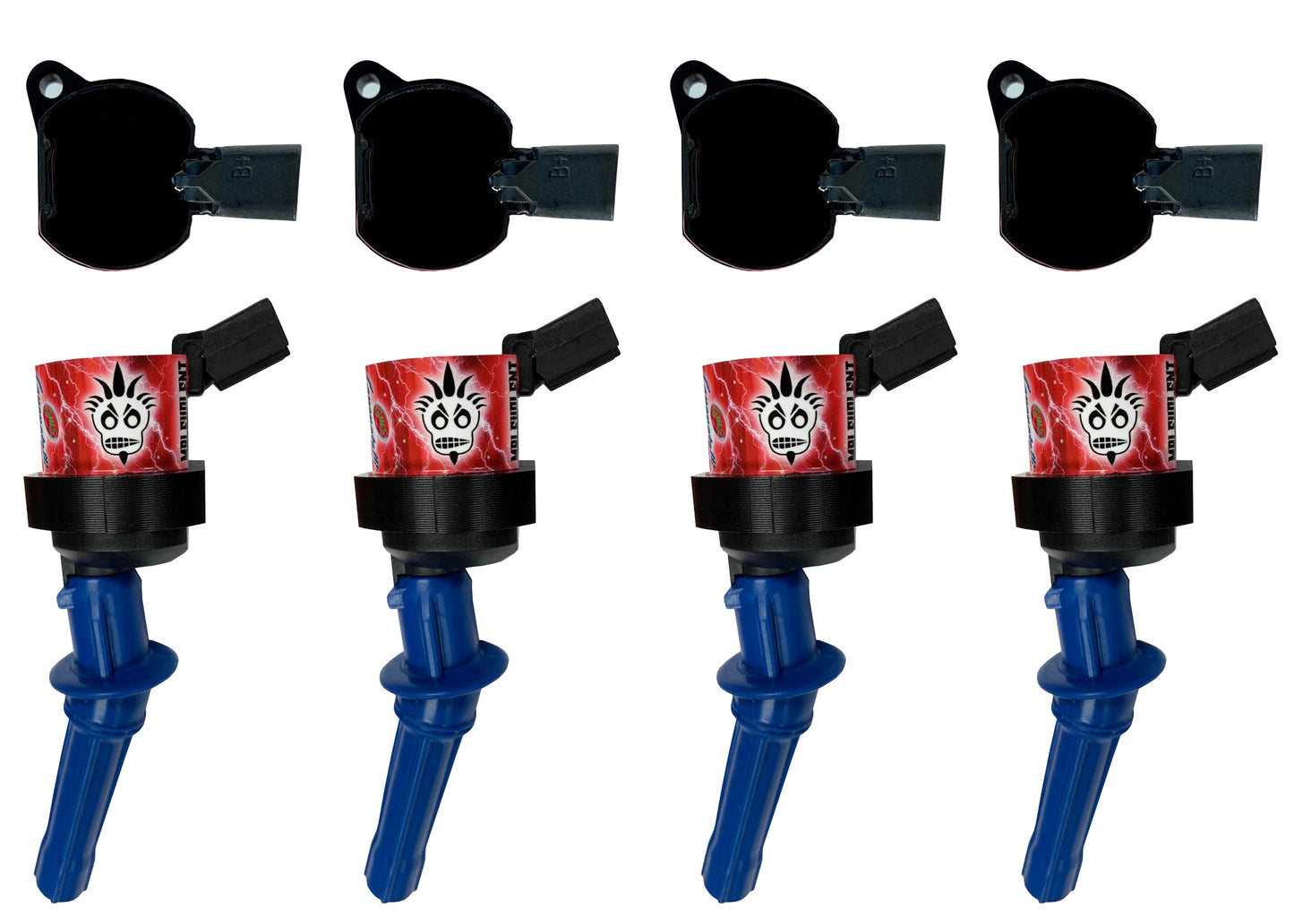Granatelli Hi-Perf Coil-On-Plug Conn Kit With Coil