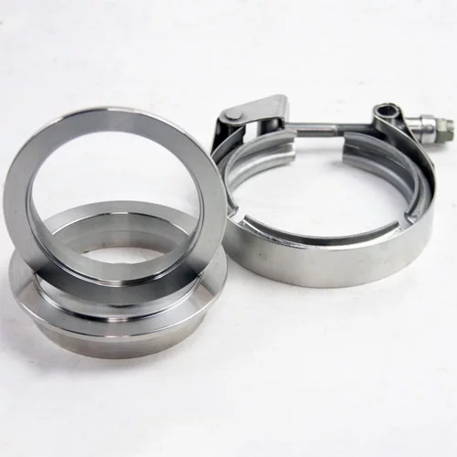 Granatelli V-Bands And Clamps - Stainless Steel Interlocking