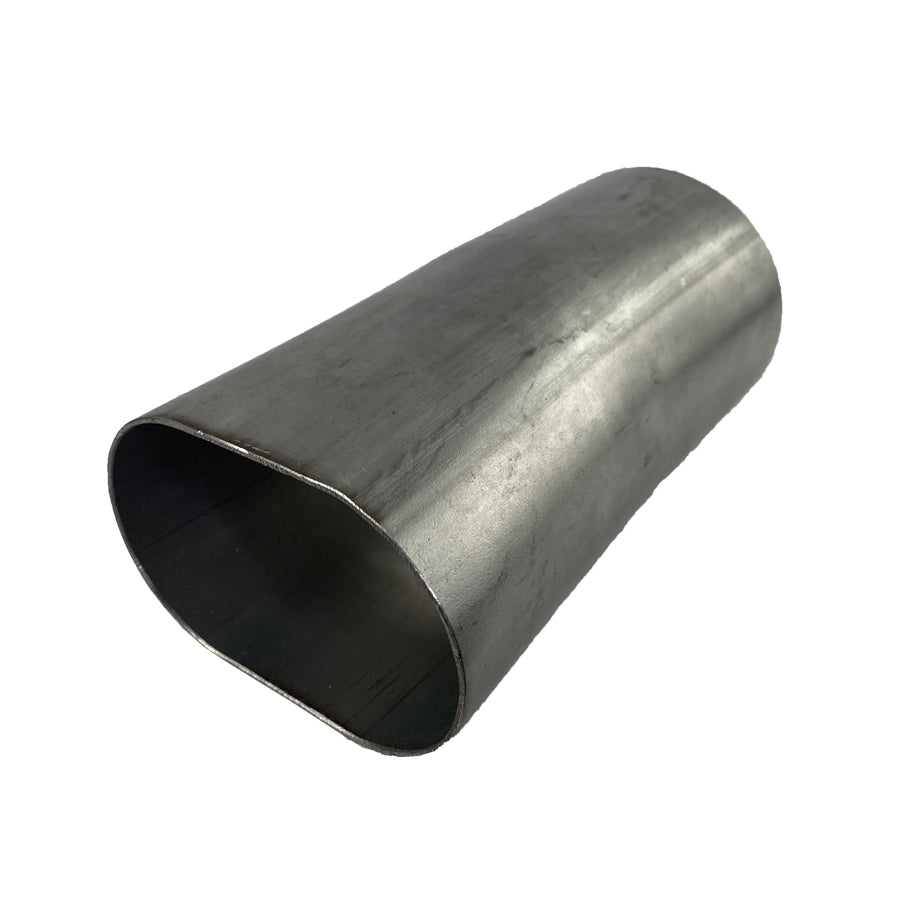 Granatelli 3" Round To 3" Oval Adapter - Weld In
