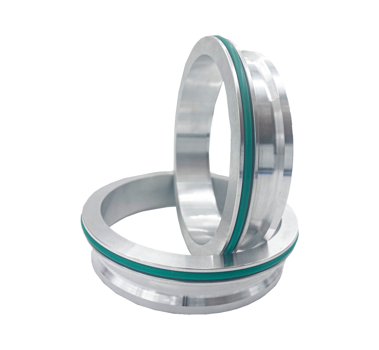 Granatelli Heavy Duty Double O-Ringed Clamshell Clamps - Aluminum Interlocking
