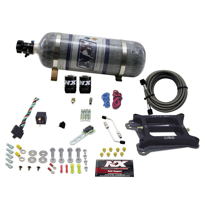 Nitrous Express 4150 4-BBL/GASOLINE (100-200-300-400-500HP) WITH COMPOSITE BOTTLE