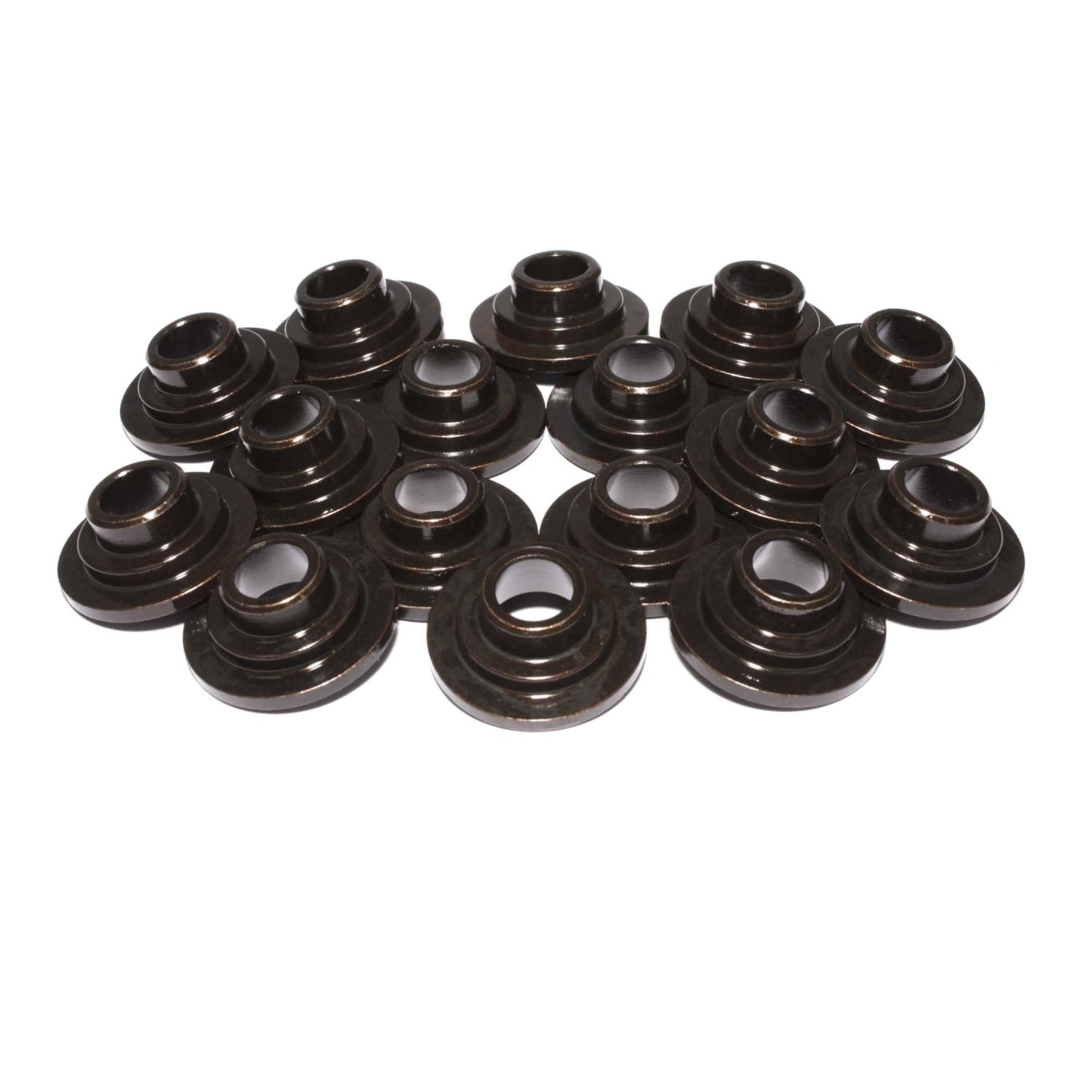 11 Steel Retainer Set Of 16 For Buick 350-455 W/ 1.225"-1.250" OD Valve Spring