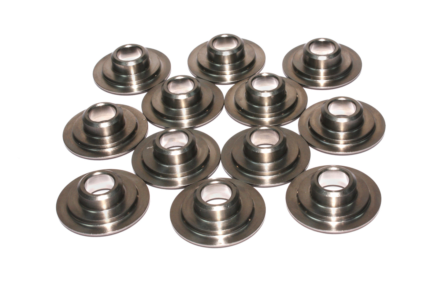 10 Degree Titanium Retainer Set Of 12 For 1.500"-1.550" OD Double Springs