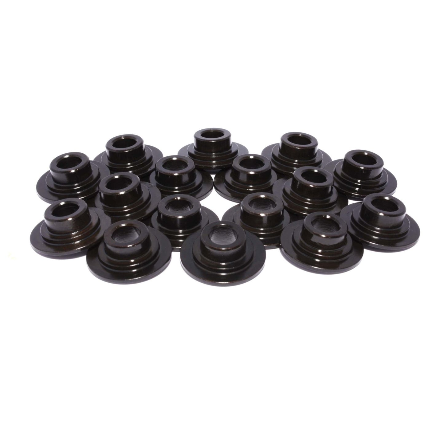 7 Steel Retainer Set Of 16 For 3/8" Valve W/ 1.437"-1.500" Spring