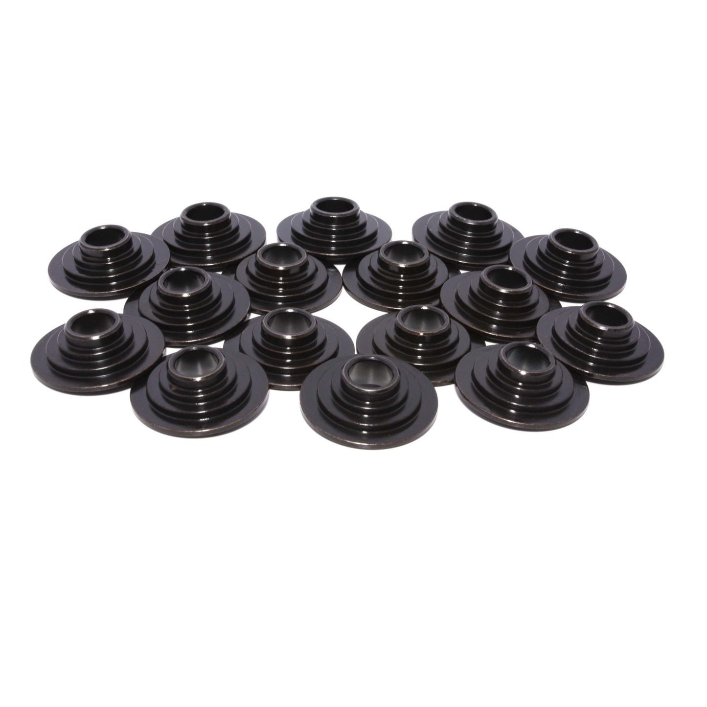 10 Superlock Steel Retainer Set Of 16 For 1.500"-1.550" OD Triple Valve Spring